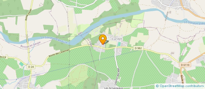 localisation de l'entreprise MADAME FLORES ROMAN CALDERON  CARDET