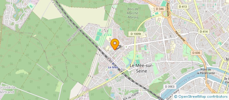 localisation de l'entreprise MADAME FLORETTE BARRANO  LE MEE-SUR-SEINE