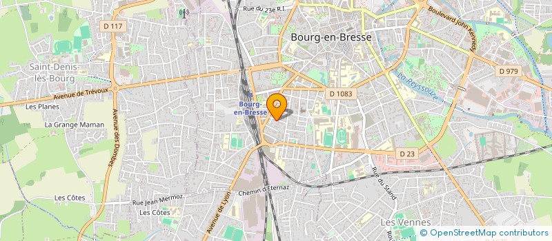 localisation de l'entreprise MADAME FLORETTE DUFOUR à BOURG-EN-BRESSE