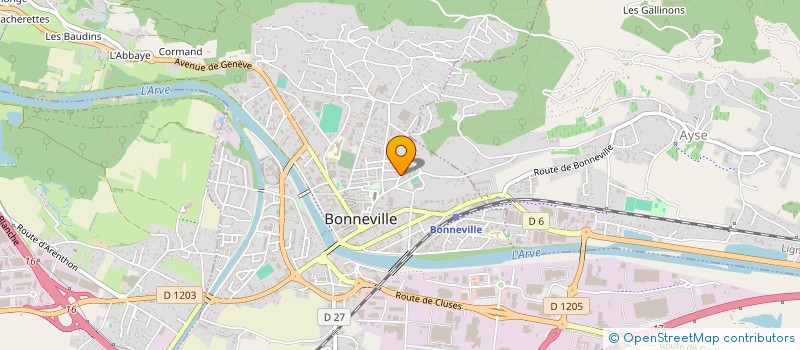 localisation de l'entreprise MADAME FLORI SHAQIRI à BONNEVILLE