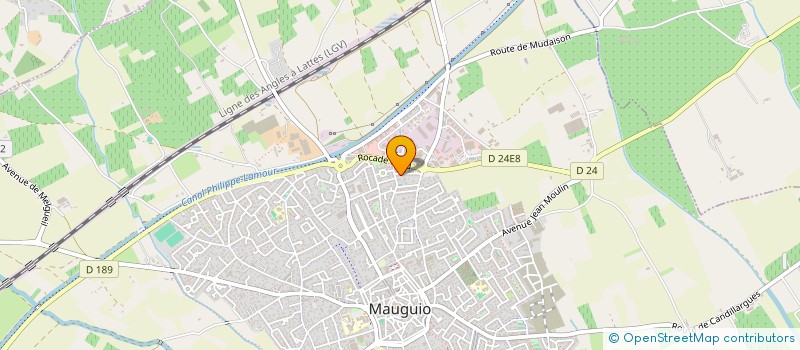 localisation de l'entreprise MADAME FLORIA GUEI  MAUGUIO