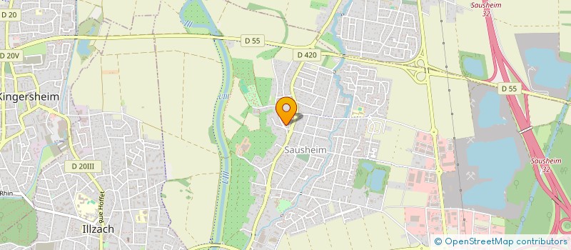 localisation de l'entreprise MADAME FLORIA NOMMAY  MULHOUSE