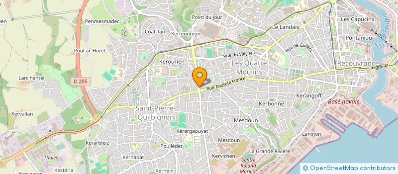 localisation de l'entreprise MADAME FLORIANE ABILY à BREST