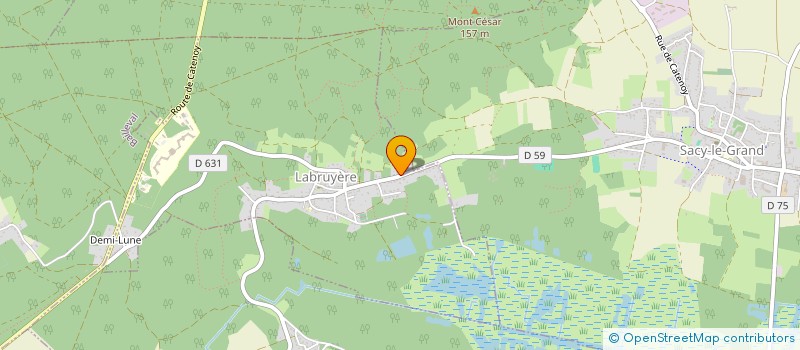 localisation de l'entreprise MADAME FLORIANE ALPHONSE  LABRUYERE