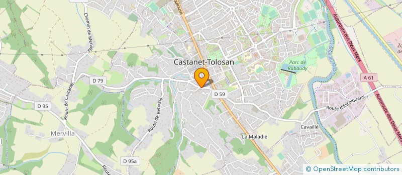 localisation de l'entreprise MADAME FLORIANE AMARGER à CASTANET-TOLOSAN