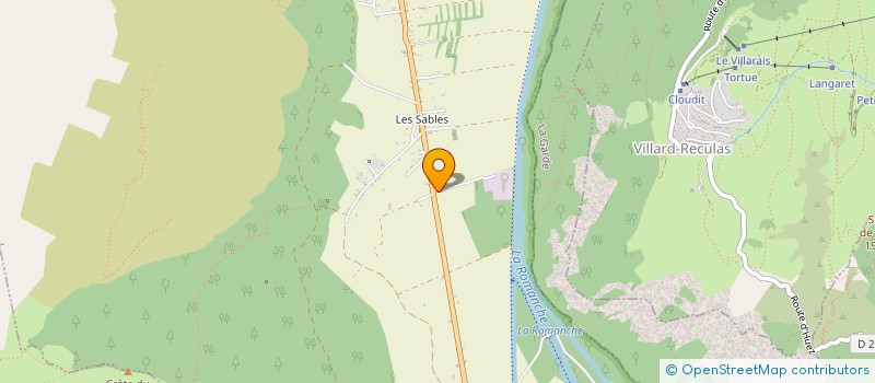 localisation de l'entreprise MADAME FLORIANE ARNOL  LE BOURG-D'OISANS