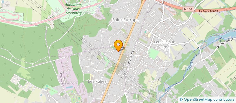 localisation de l'entreprise MADAME FLORIANE BARRABE à SAINT-GERMAIN-LES-ARPAJON