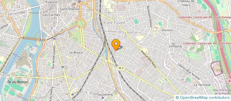 localisation de l'entreprise MADAME FLORIANE BAZZACO  TOULOUSE