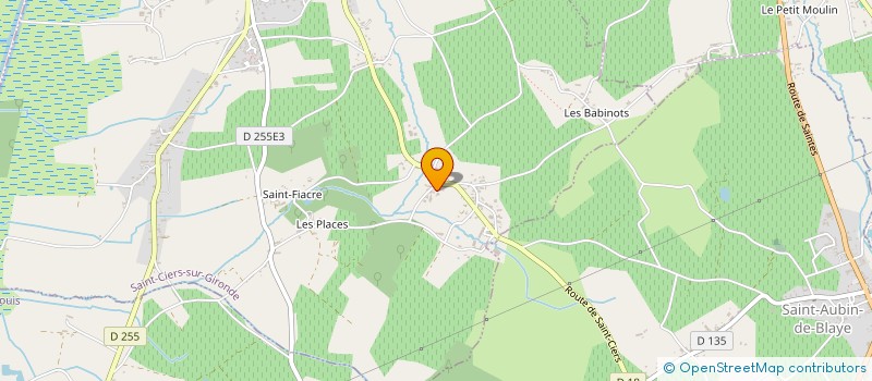 localisation de l'entreprise MADAME FLORIANE BERTRAND  SAINT-CIERS-SUR-GIRONDE