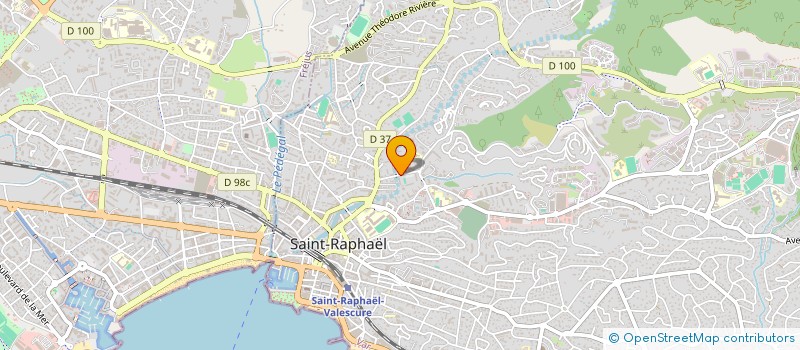 localisation de l'entreprise MADAME FLORIANE BILLAULT à SAINT-RAPHAEL