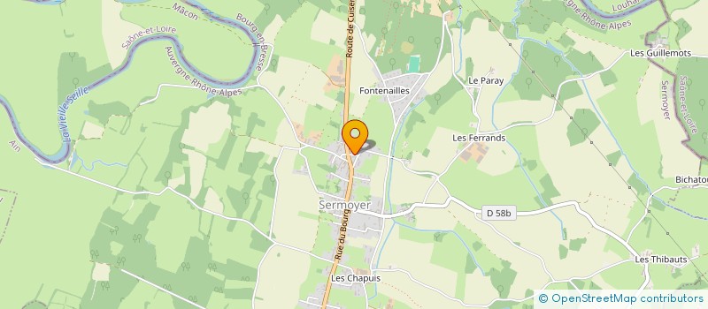 localisation de l'entreprise MADAME FLORIANE BILLET  SERMOYER