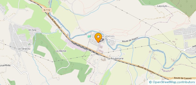 localisation de l'entreprise MADAME FLORIANE BOULESTEIX  CAUCALIERES