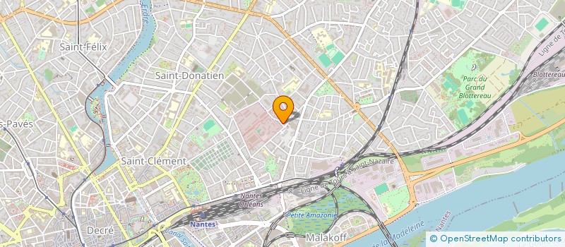 localisation de l'entreprise MADAME FLORIANE BOUREAU à NANTES