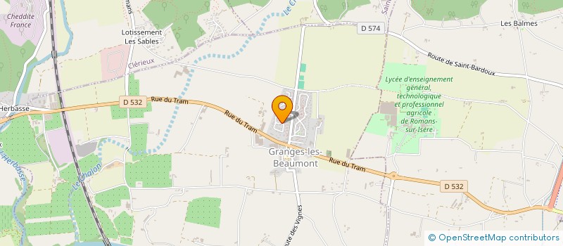 localisation de l'entreprise MADAME FLORIANE BOYER  GRANGES-LES-BEAUMONT