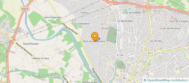 localisation de l'entreprise MADAME FLORIANE BRU à BEZIERS
