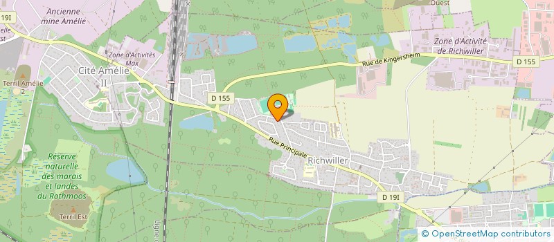 localisation de l'entreprise MADAME FLORIANE BURLA  RICHWILLER