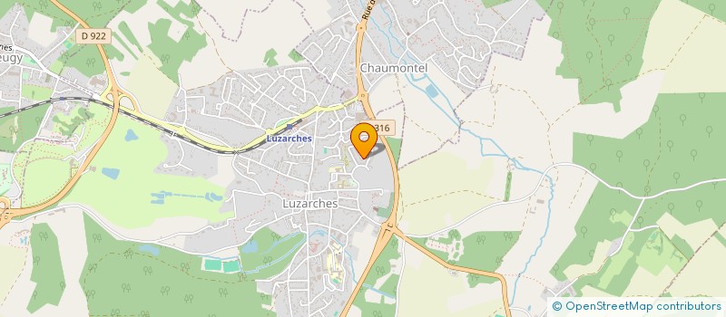 localisation de l'entreprise MADAME FLORIANE BUZARE  LUZARCHES