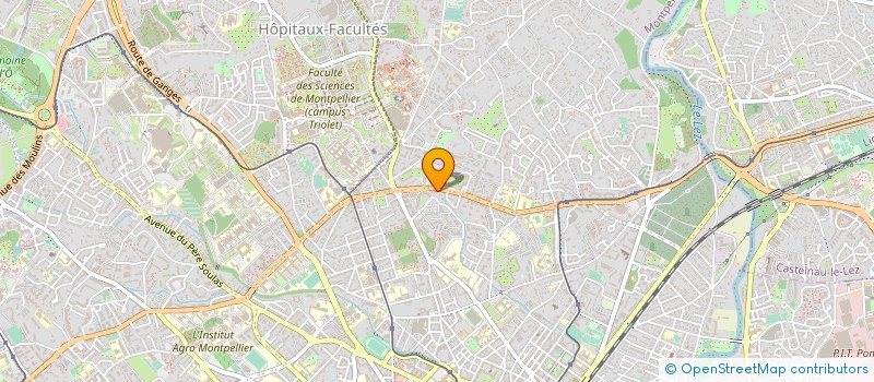 localisation de l'entreprise MADAME FLORIANE CARPENTIER  MONTPELLIER