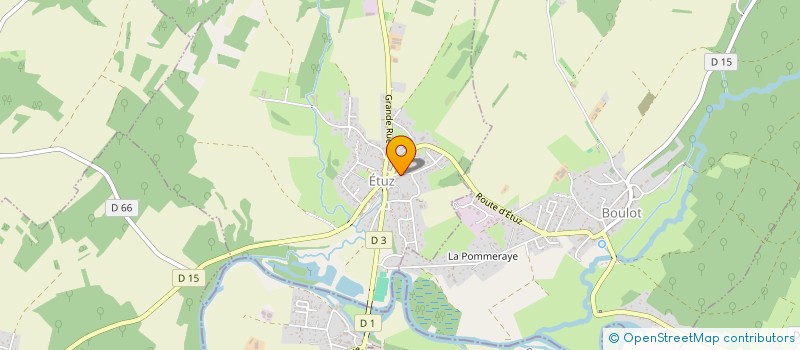 localisation de l'entreprise MADAME FLORIANE CATENARO  CUSSEY-SUR-L'OGNON