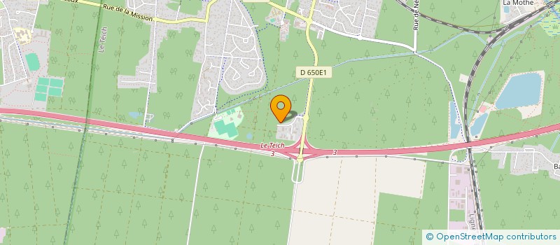 localisation de l'entreprise MADAME FLORIANE CHAUVEAU  LE TEICH