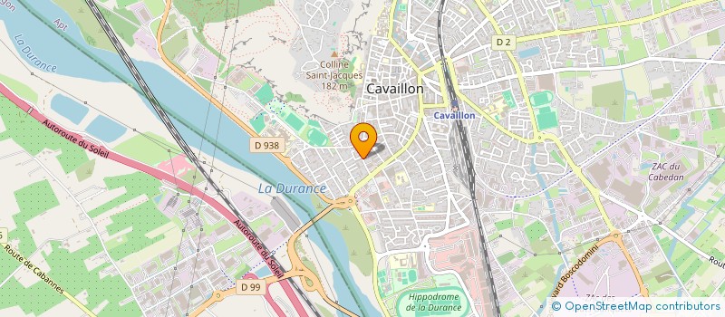 localisation de l'entreprise MADAME FLORIANE CHAUVEAU  CAVAILLON