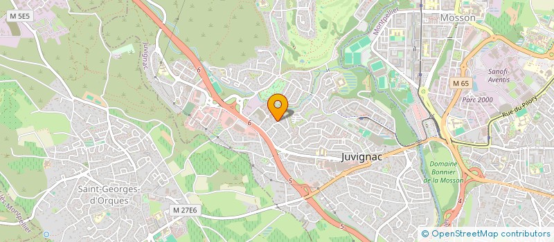 localisation de l'entreprise MADAME FLORIANE CHAVANY  JUVIGNAC