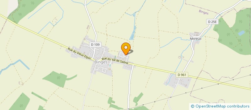 localisation de l'entreprise MADAME FLORIANE COGNEVILLE  BINGES