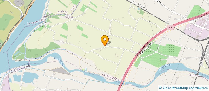 localisation de l'entreprise MADAME FLORIANE COSI  LIVRON-SUR-DROME