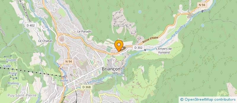 localisation de l'entreprise MADAME FLORIANE COSTAGLIOLA  BRIANCON