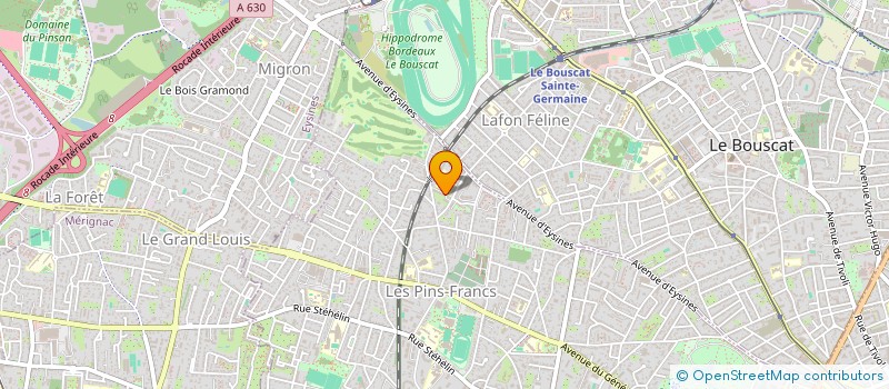 localisation de l'entreprise MADAME FLORIANE COUTURE  BORDEAUX