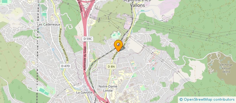 localisation de l'entreprise MADAME FLORIANE CUZZUCOLI à SEPTEMES-LES-VALLONS