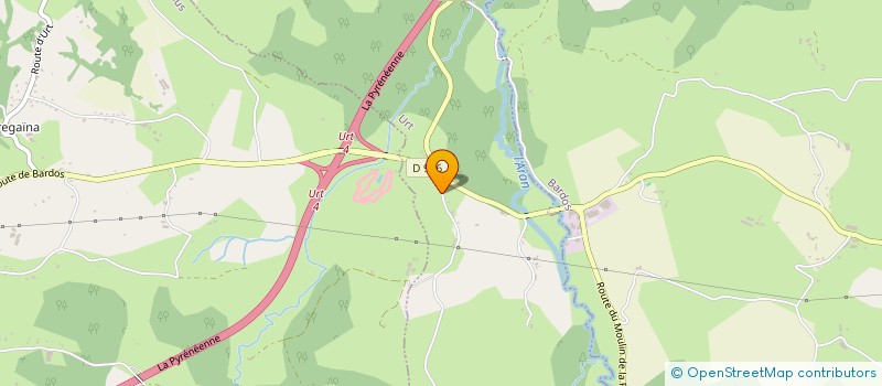 localisation de l'entreprise MADAME FLORIANE DANSOT  URT