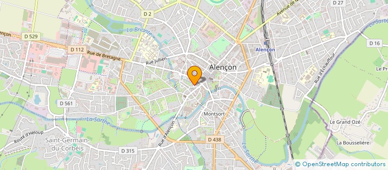 localisation de l'entreprise MADAME FLORIANE DOUET à ALENCON