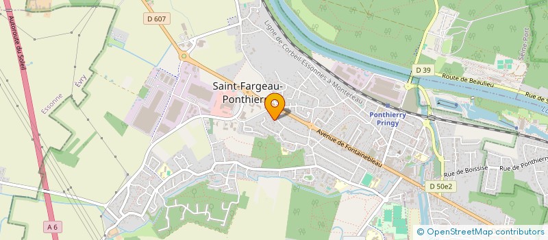 localisation de l'entreprise MADAME FLORIANE DRANE  SAINT-FARGEAU-PONTHIERRY