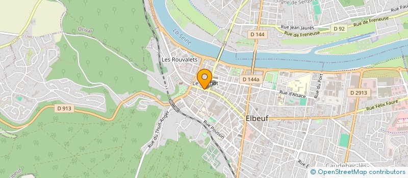 localisation de l'entreprise MADAME FLORIANE DUMONTIER  ELBEUF