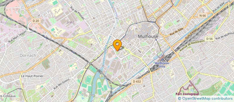 localisation de l'entreprise MADAME FLORIANE ELISE  MULHOUSE