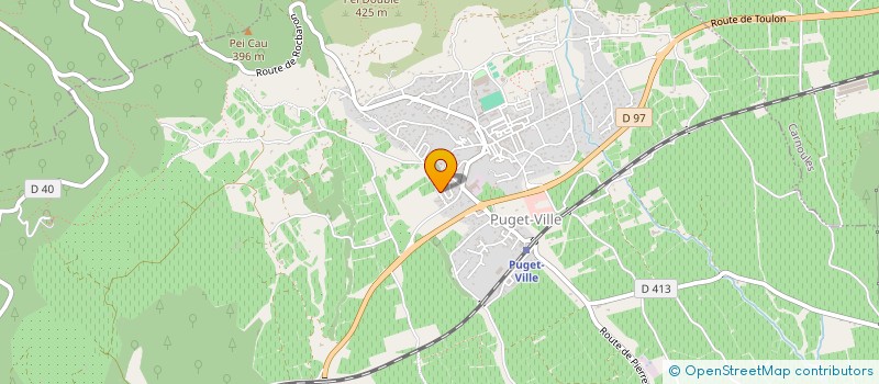localisation de l'entreprise MADAME FLORIANE FACQUET  PUGET-VILLE
