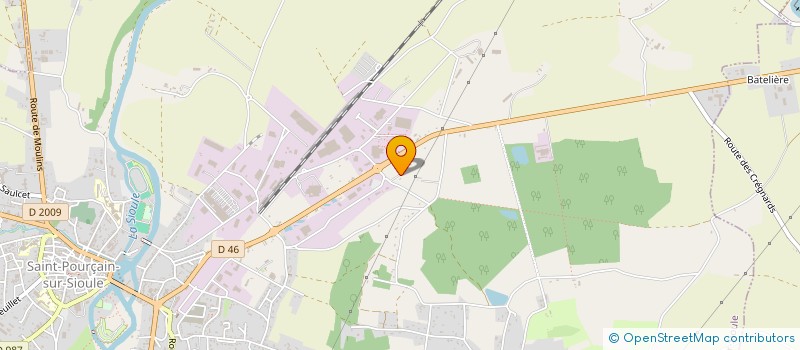 localisation de l'entreprise MADAME FLORIANE FERBU  SAINT-POURCAIN-SUR-SIOULE