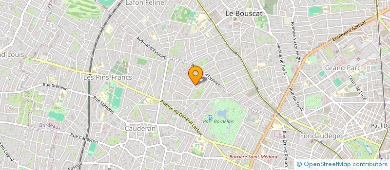 localisation de l'entreprise MADAME FLORIANE GARON  BORDEAUX