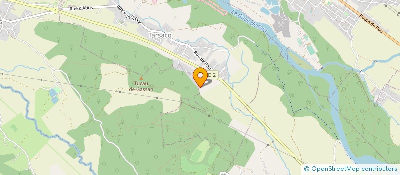 localisation de l'entreprise MADAME FLORIANE GATHELIER  TARSACQ