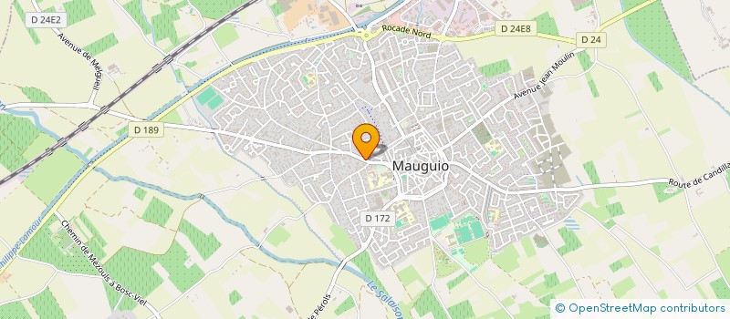 localisation de l'entreprise MADAME FLORIANE GAUDILLIER  MAUGUIO