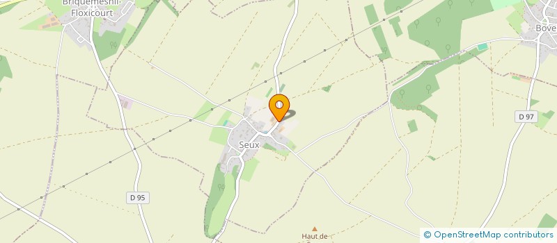 localisation de l'entreprise MADAME FLORIANE GAVELLE  CLAIRY-SAULCHOIX