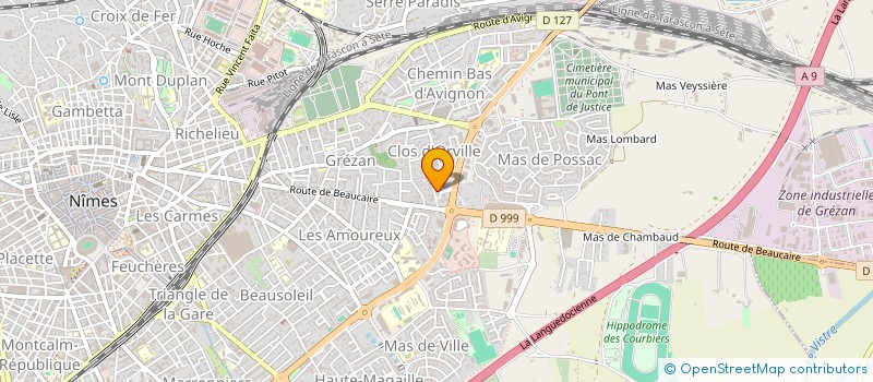 localisation de l'entreprise MADAME FLORIANE GERVAIS  NIMES