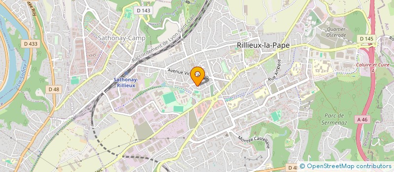 localisation de l'entreprise MADAME FLORIANE GIRODON à RILLIEUX-LA-PAPE