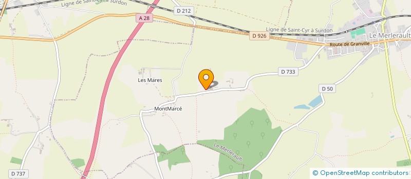 localisation de l'entreprise MADAME FLORIANE GODREUIL à LE MERLERAULT
