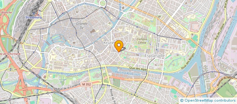 localisation de l'entreprise MADAME FLORIANE GRIES à STRASBOURG