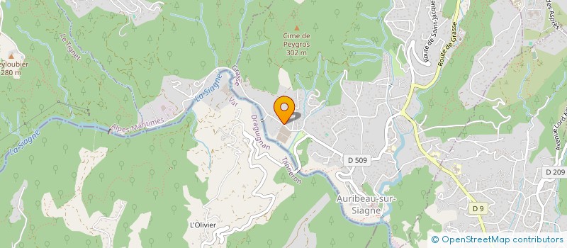 localisation de l'entreprise MADAME FLORIANE GRIFFOULD  AURIBEAU-SUR-SIAGNE