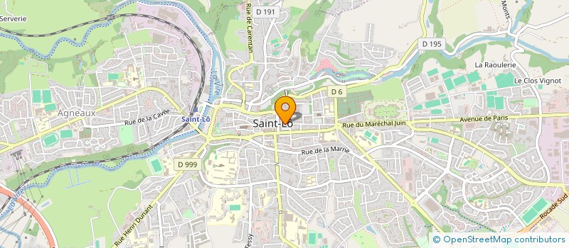 localisation de l'entreprise MADAME FLORIANE GROULT  SAINT-LO