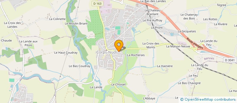 localisation de l'entreprise MADAME FLORIANE GUY-MEL  CORPS-NUDS