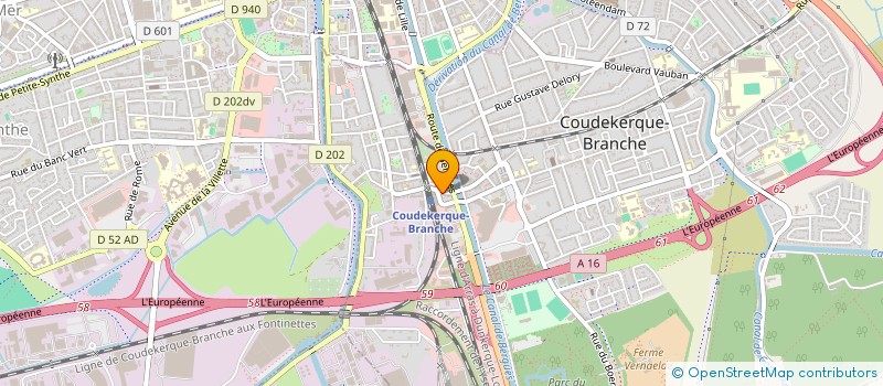 localisation de l'entreprise MADAME FLORIANE GUYOT  COUDEKERQUE-BRANCHE